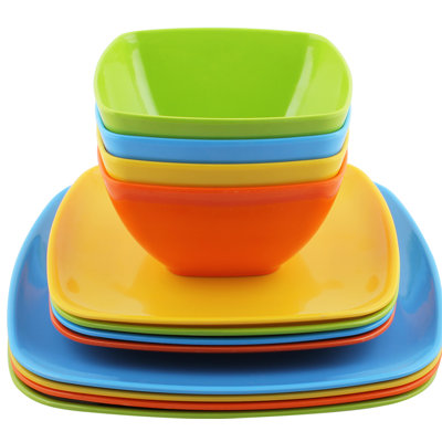 Multi-Colored Dinnerware Sets You'll Love in 2020 | Wayfair